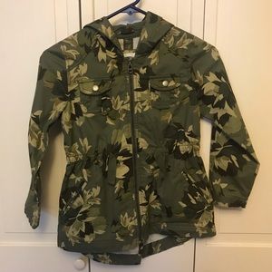 Old Navy Camo Hooded Jacket